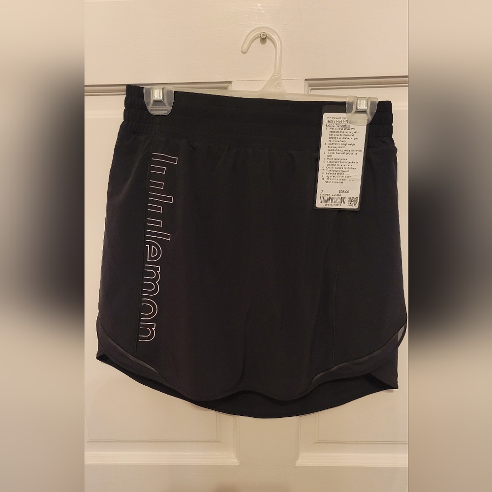Lululemon hotty hot hr skirt long graphic